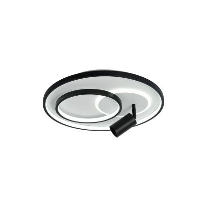 Brilagi - UNITY LED dimmable ceiling light LED/60W/230V + 1xGU10/3W 3000-6000K Ø 50 cm white/black + remote control
