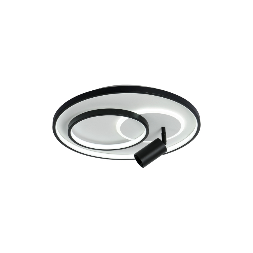 Brilagi - UNITY LED dimmable ceiling light LED/60W/230V + 1xGU10/3W 3000-6000K Ø 50 cm white/black + remote control