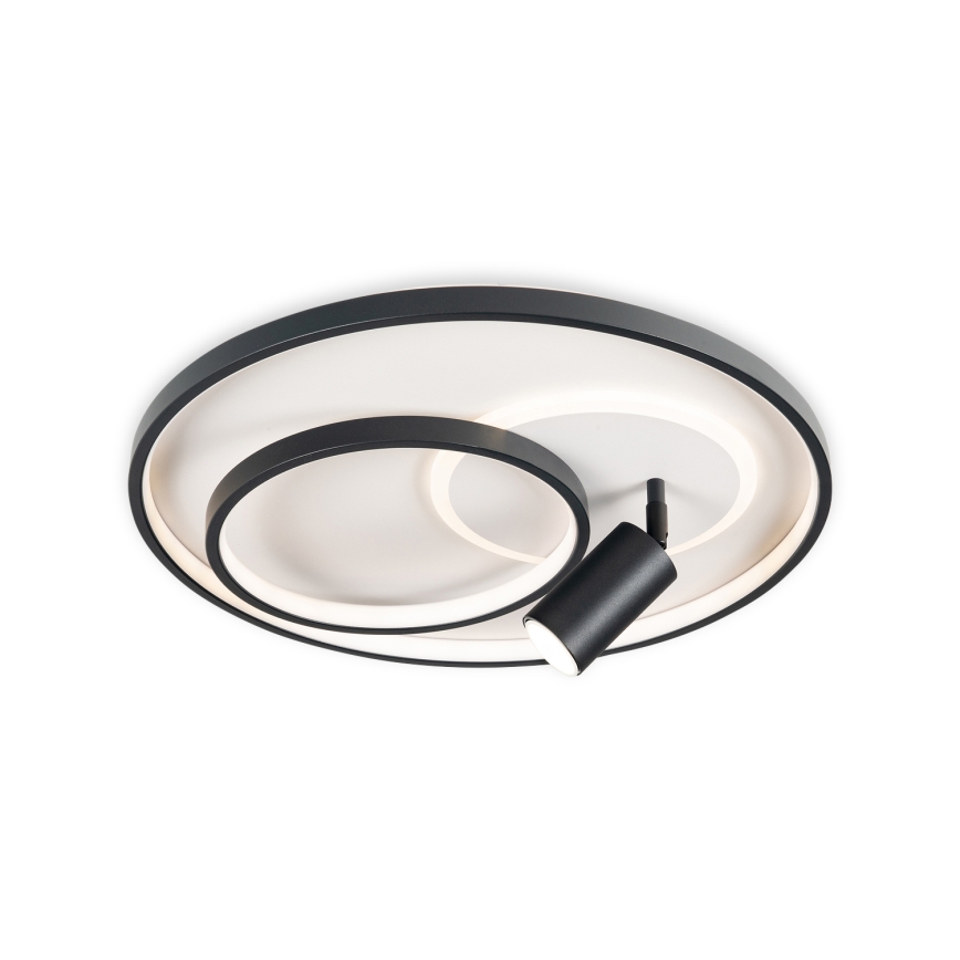 BRILAGI - UNITY LED dimmable ceiling light LED/60W/230V + 1xGU10/3W 3000-6000K Ø 50 cm white/black + remote control