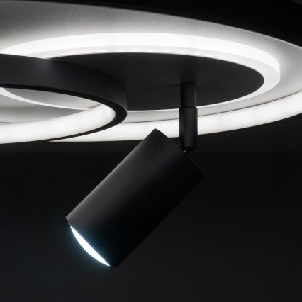BRILAGI - UNITY LED dimmable ceiling light LED/60W/230V + 1xGU10/3W 3000-6000K Ø 50 cm white/black + remote control