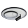 Brilagi - UNITY LED dimmable ceiling light LED/60W/230V + 1xGU10/3W 3000-6000K Ø 50 cm white/black + remote control