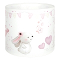 BRILAGI - Universal lampshade BOBO E27 Ø 15 cm cream/bunnies