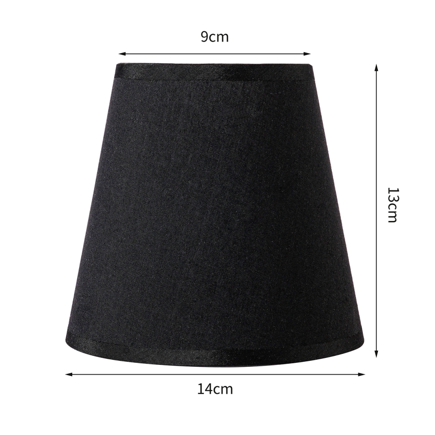 Brilagi - Universal lampshade NUBILA E27 13x9 cm black