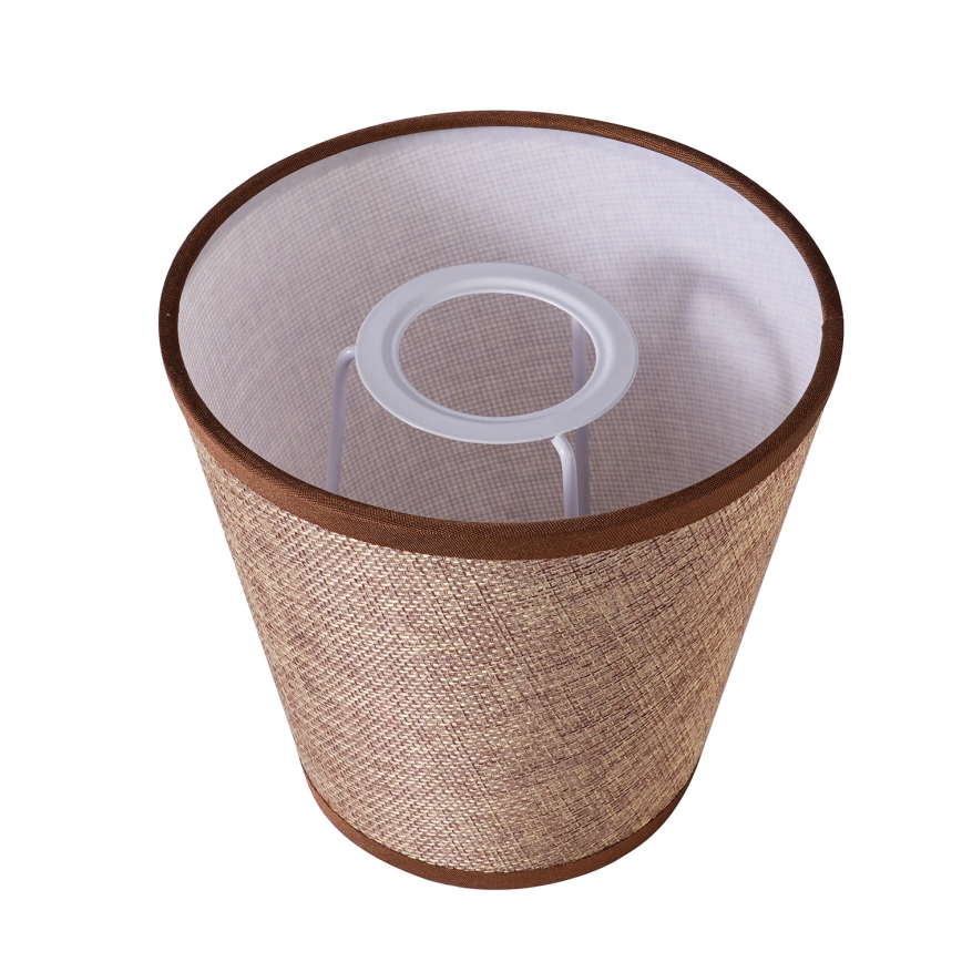Brilagi - Universal lampshade NUBILA E27 13x9 cm brown
