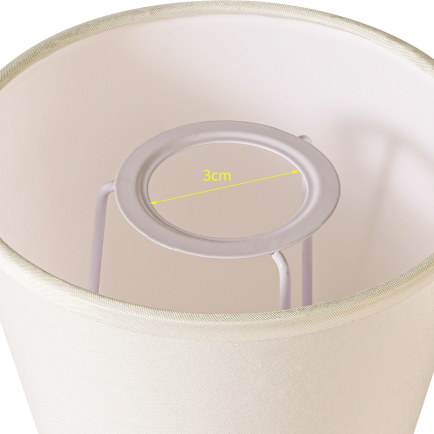 Brilagi - Universal lampshade NUBILA E27 13x9 cm creamy