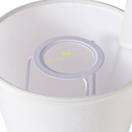 Brilagi - Universal lampshade NUBILA E27 13x9 cm white