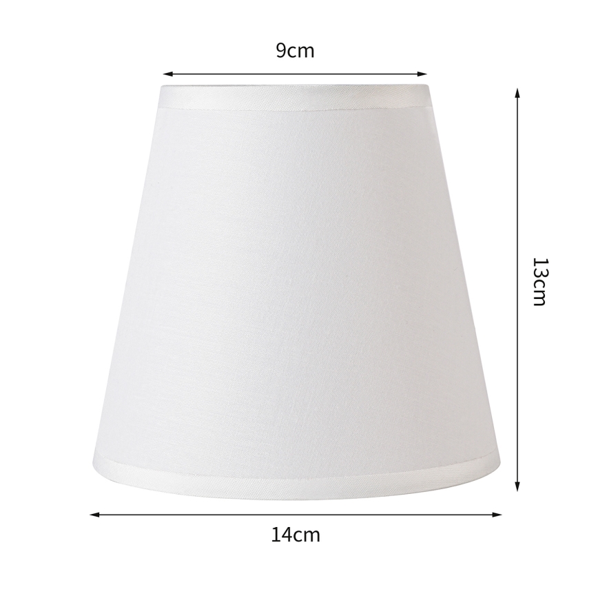 Brilagi - Universal lampshade NUBILA E27 13x9 cm white