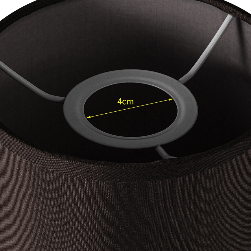 Brilagi - Universal lampshade NUBILA E27 15,5x14 cm black