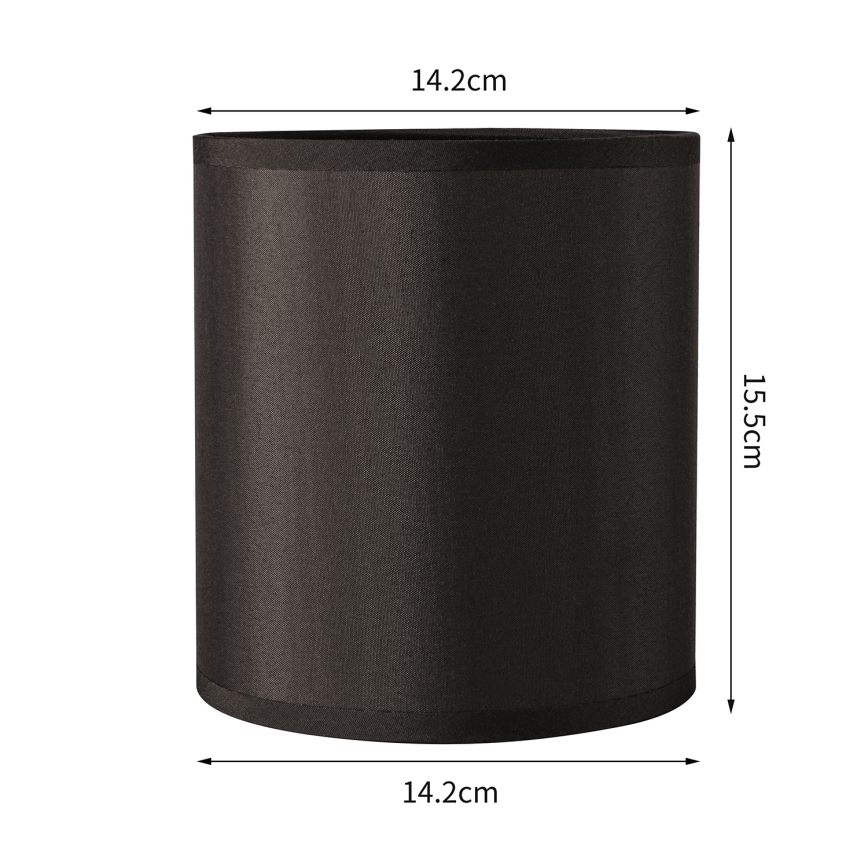 Brilagi - Universal lampshade NUBILA E27 15,5x14 cm black