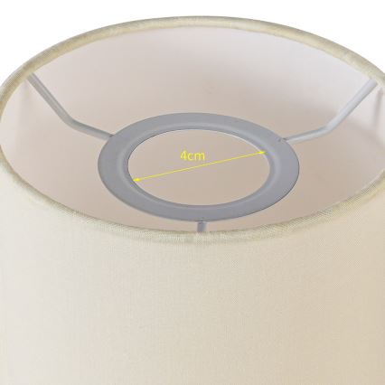 Brilagi - Universal lampshade NUBILA E27 15,5x14 cm creamy