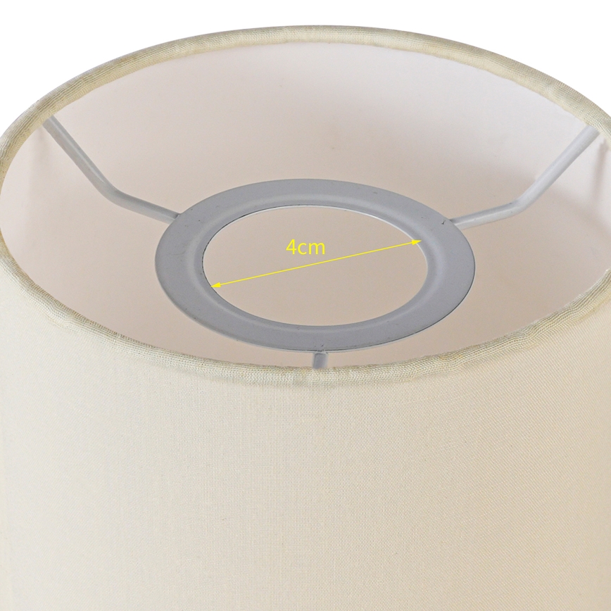 Brilagi - Universal lampshade NUBILA E27 15,5x14 cm creamy