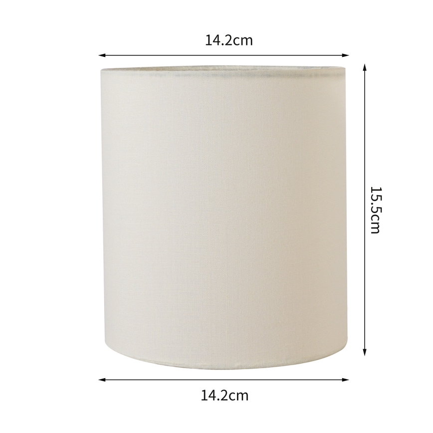 Brilagi - Universal lampshade NUBILA E27 15,5x14 cm creamy