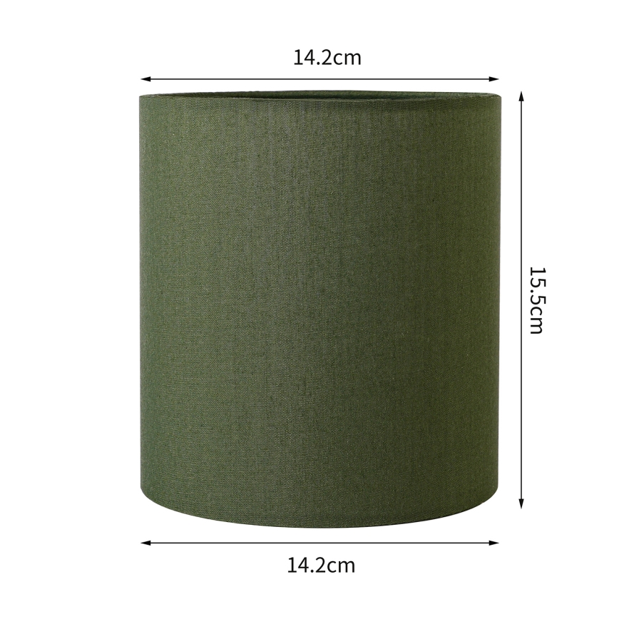 Brilagi - Universal lampshade NUBILA E27 15,5x14 cm green