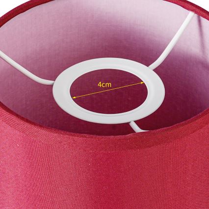 Brilagi - Universal lampshade NUBILA E27 15,5x14 cm pink