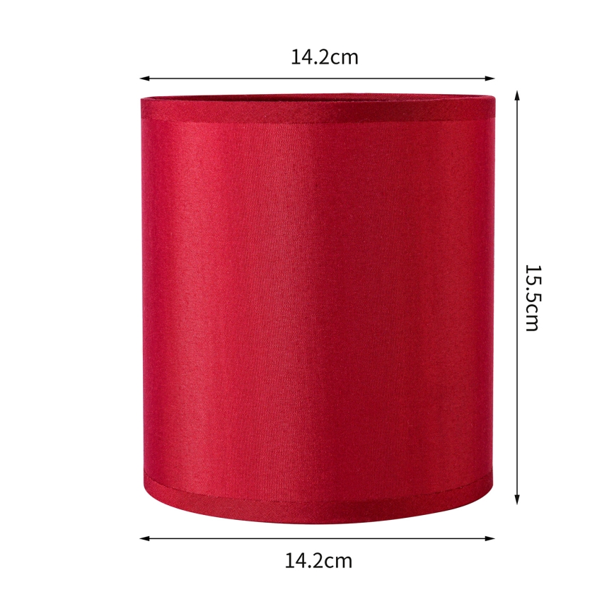 Brilagi - Universal lampshade NUBILA E27 15,5x14 cm Pompeian red