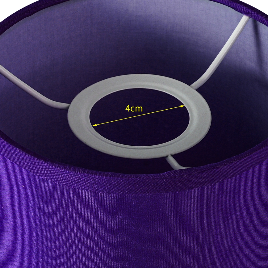 Brilagi - Universal lampshade NUBILA E27 15,5x14 cm purple
