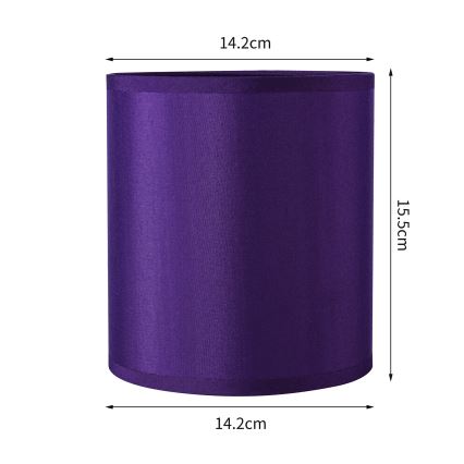 Brilagi - Universal lampshade NUBILA E27 15,5x14 cm purple