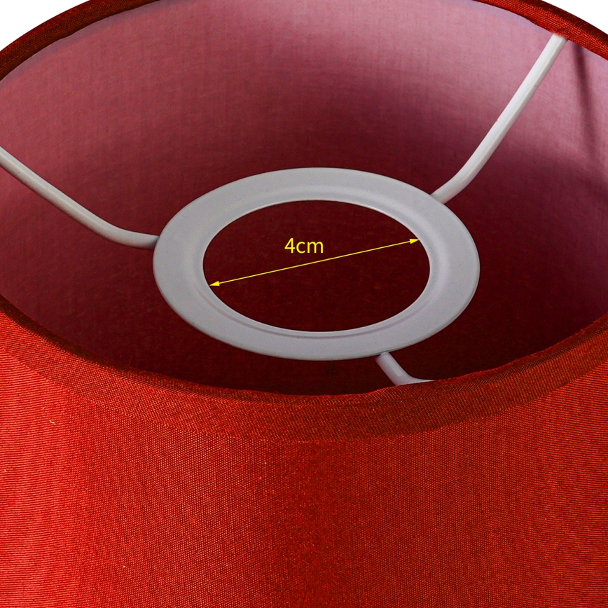 Brilagi - Universal lampshade NUBILA E27 15,5x14 cm red