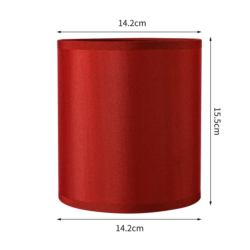 Brilagi - Universal lampshade NUBILA E27 15,5x14 cm red