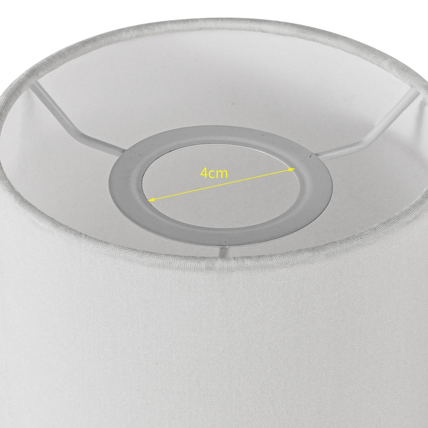 Brilagi - Universal lampshade NUBILA E27 15,5x14 cm white
