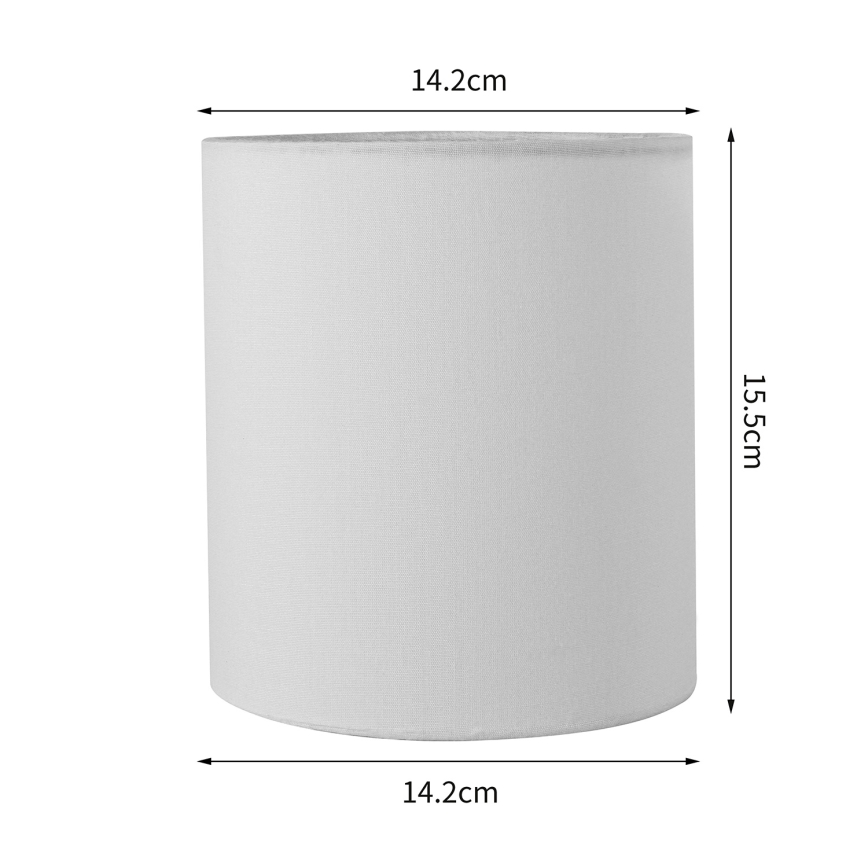 Brilagi - Universal lampshade NUBILA E27 15,5x14 cm white