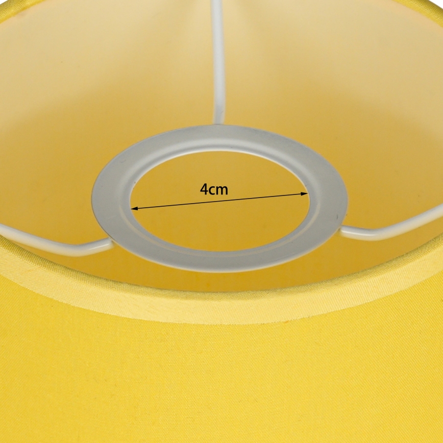 Brilagi - Universal lampshade NUBILA E27 15,5x14 cm yellow