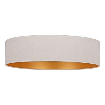BRILAGI - Universal VELVET Replacement Lampshade, Ø 30 cm, Cream/Gold