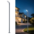 Brilagi - URBANLIGHT LED Outdoor Street Lamp with 3 m Post and Swivel Joint, LED/50W/230V, Anthracite, IP65