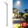 Brilagi - URBANLIGHT LED outdoor street lamp with 4 m pole and swivel joint, 100W, 230V, anthracite, IP65