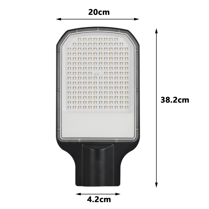 Brilagi - URBANLIGHT LED Street Lamp, 100W/230V, Black, IP65