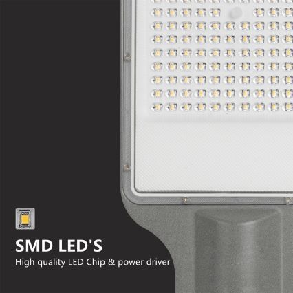 Brilagi - URBANLIGHT LED Street Lamp, 100W, 230V, Grey, IP65