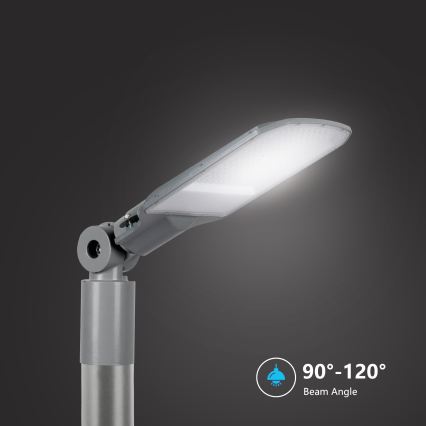 Brilagi - URBANLIGHT LED Street Lamp, 100W, 230V, Grey, IP65