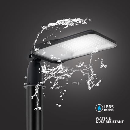 Brilagi - URBANLIGHT LED Street Light, 100W, 230V, Black, IP65