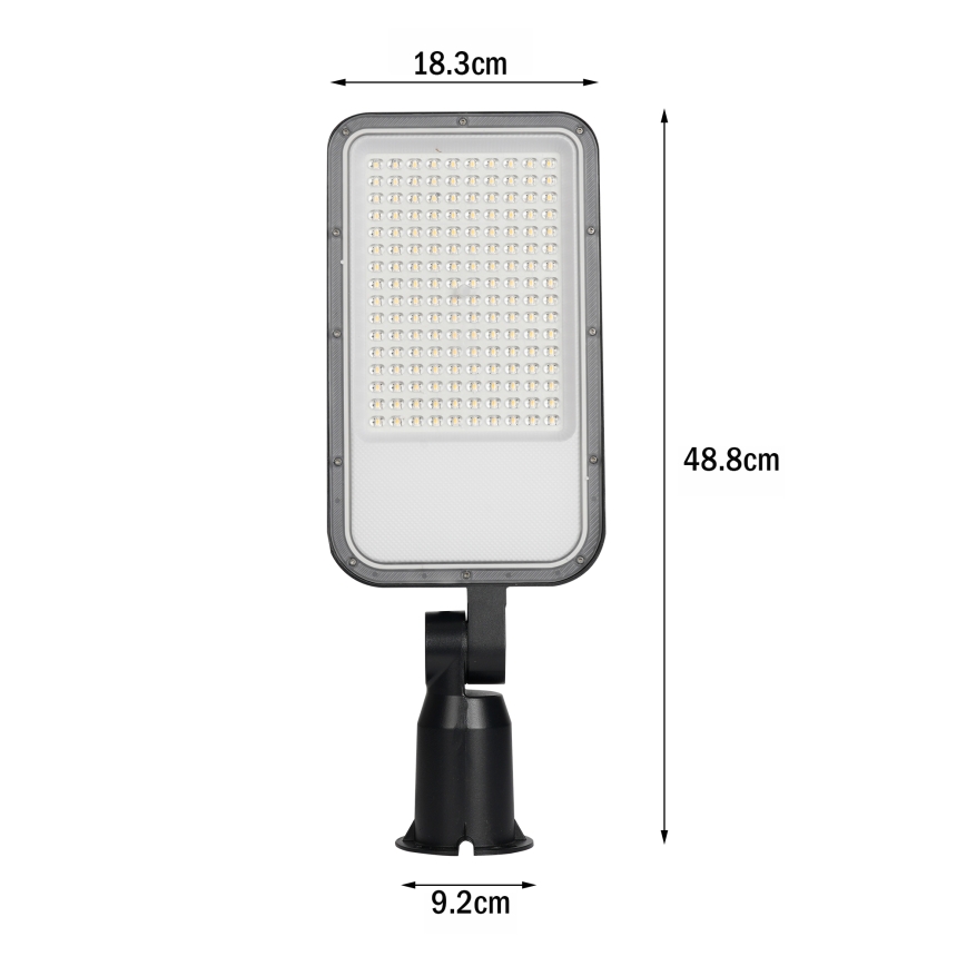 Brilagi - URBANLIGHT LED Street Light, 100W, 230V, Black, IP65