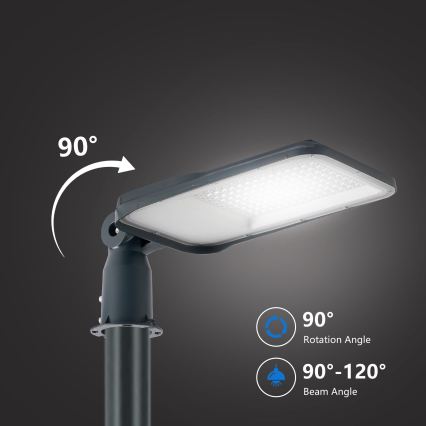 Brilagi - URBANLIGHT LED Street Light LED/100W/230V Anthracite IP65