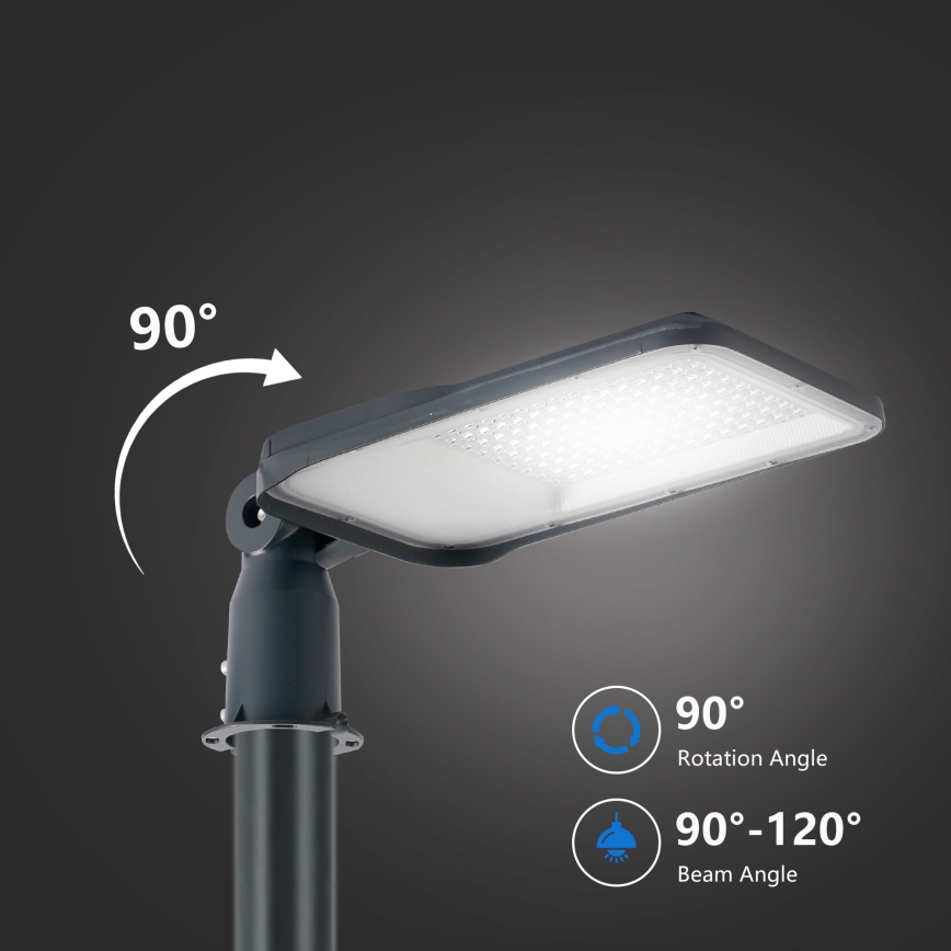 Brilagi - URBANLIGHT LED Street Light LED/100W/230V Anthracite IP65