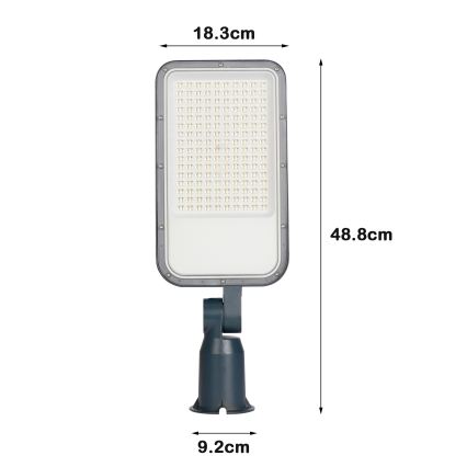 Brilagi - URBANLIGHT LED Street Light LED/100W/230V Anthracite IP65