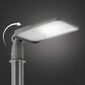 Brilagi - URBANLIGHT LED Street Light LED/100W/230V Gray IP65