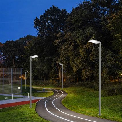 Brilagi - URBANLIGHT LED Street Light LED/100W/230V Gray IP65