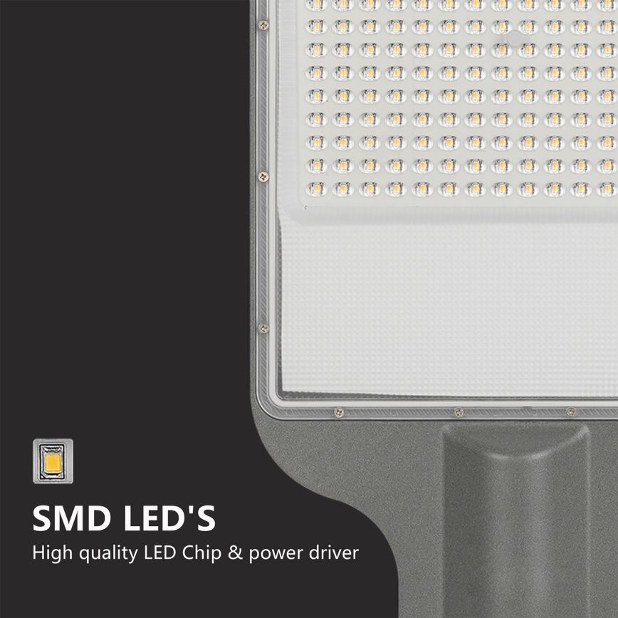 Brilagi - URBANLIGHT LED Street Light LED/200W/230V Grey IP65