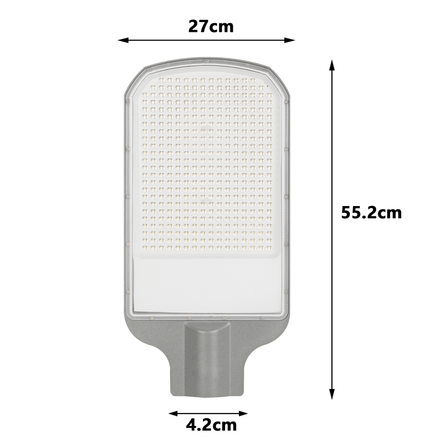 Brilagi - URBANLIGHT LED Street Light LED/200W/230V Grey IP65