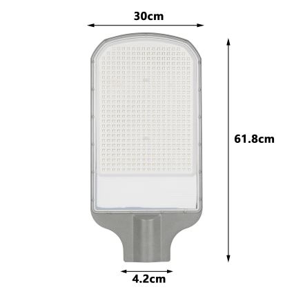 Brilagi - URBANLIGHT LED Street Light LED/250W/230V, Grey, IP65