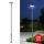 Brilagi - URBANSPARK 120W LED Outdoor Street Light with 5 m Post, 230V, Anthracite, IP65