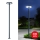 Brilagi - URBANSPARK LED Outdoor Street Lamp with 3 m Pole LED/120W/230V Anthracite IP65