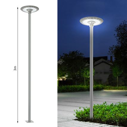 BRILAGI - URBANSPARK LED Outdoor Street Light 120W/230V, Grey, IP65