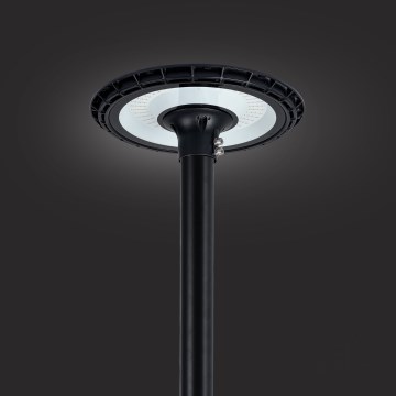 Brilagi - URBANSPARK LED street lamp with 3 m pole, 120W, 230V, black, IP65