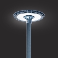 Brilagi - URBANSPARK LED Street Lamp with 3 m Pole LED/120W/230V Anthracite IP65