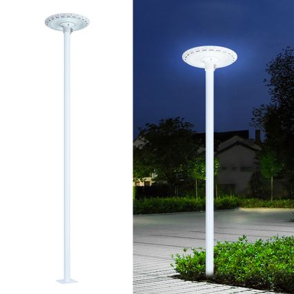 Brilagi - URBANSPARK LED Street Lamp with 3 m Pole LED/120W/230V white IP65