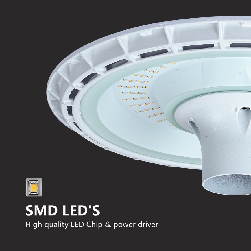 Brilagi - URBANSPARK LED Street Lamp with 3 m Pole LED/120W/230V white IP65