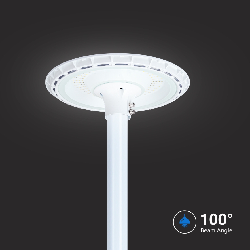 Brilagi - URBANSPARK LED Street Lamp with 3 m Pole LED/120W/230V white IP65